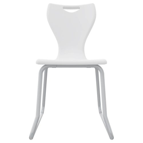 Remploy EN Classic Skid Base Chair - White