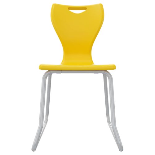 Remploy EN Classic Skid Base Chair - Yellow