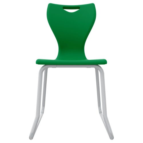 Remply EN Classic Skidbase Chair - Green