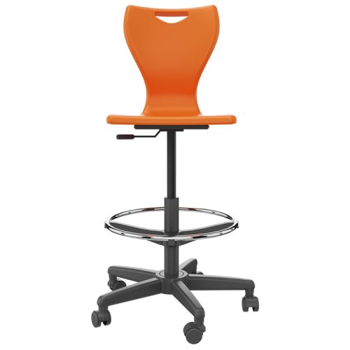 Remploy EN Classic Draughtsman Chair - Orange