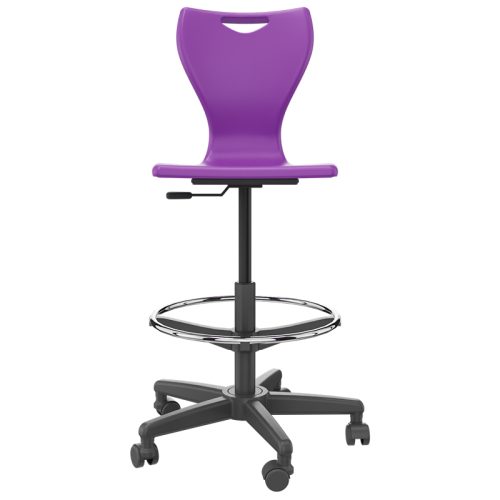 Remploy EN Classic Draughtsman Chair - Purple