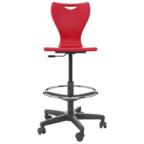 Remploy EN Classic Draughtsman Chair - Red