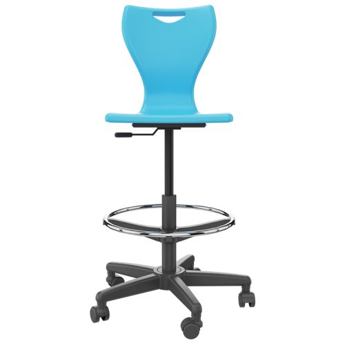 Remploy EN Classic Draughtsman Chair - Sky Blue