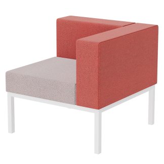 Exeter Modular Single Seat with Right Arm