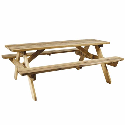 Alfresco 8 Seater Rectangular Picnic Bench