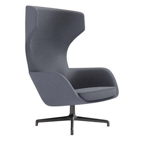 Pledge Toro High Back Swivel Chair side view