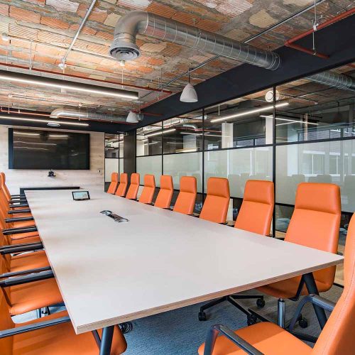 Workstories Rectangular Meeting Table with Chairs