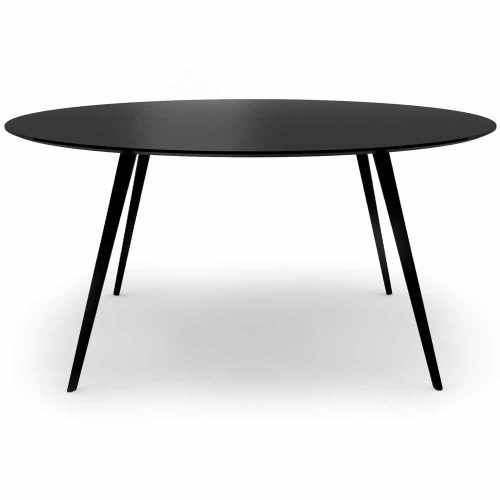 Workstories Round Air Meeting Table with Anthracite Top