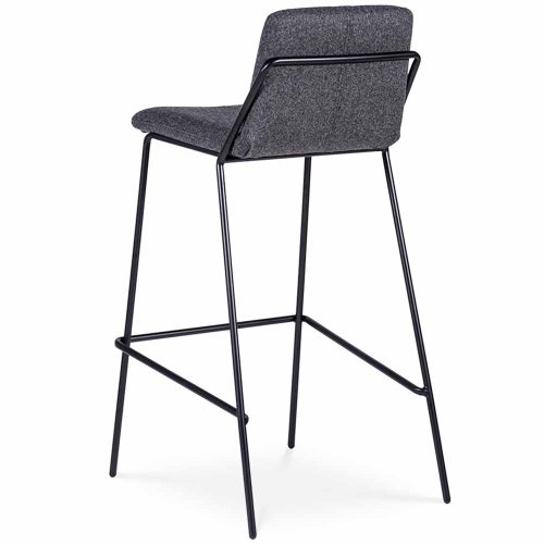 Workstories Sling Upholstered Stool rear view