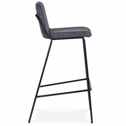 Workstories Sling Upholstered Stool side view