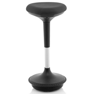 Perch Sit Stand Stool - Black