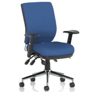 Chiro Medium Back Posture Chair with Height Adjustable Arms