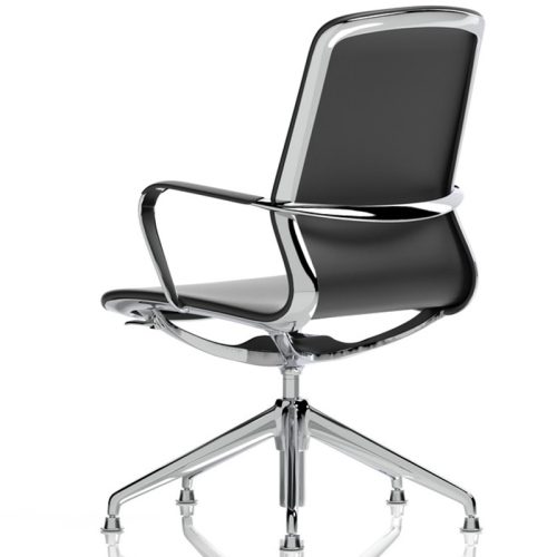 Lucia Swivel Meeting Chair rear view