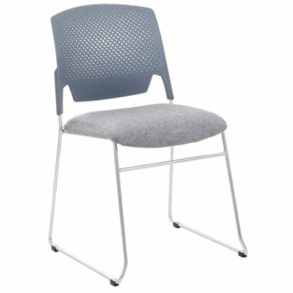 Edge Upholstered Skid Base Meeting Chair