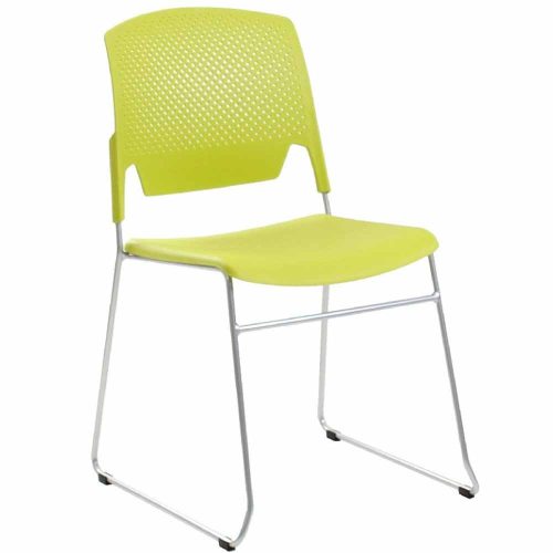 Lime Edge Stacking Meeting Chair