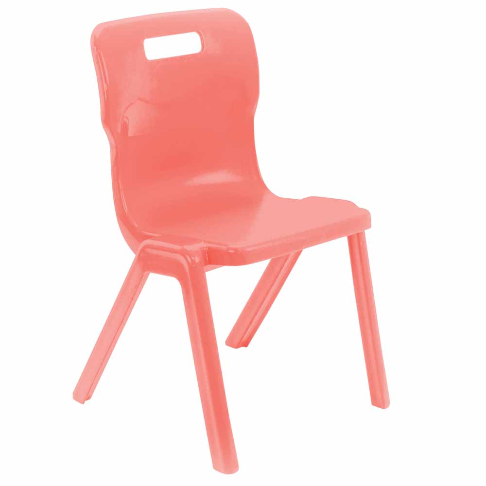 Coral 100% Recycled Titan Classroom Chair