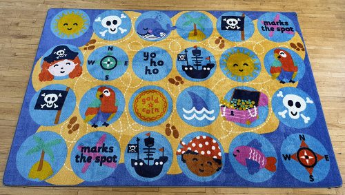 Pirate 3 x 2m Classroom Carpet