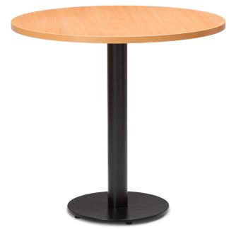 Tuffi Value Round Meeting Dining Table with Beech Top