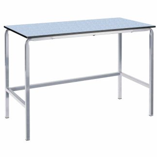 Metalliform Crush Bent Trespa Craft C Frame Table