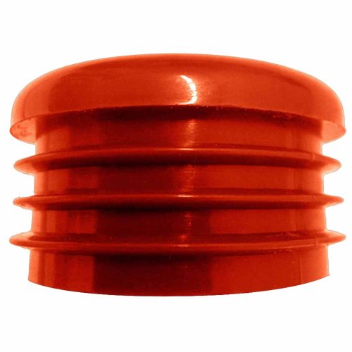 Red Size 4 Replacement 32mm Round Leg Table Bung