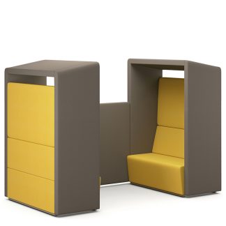 Pledge Fifteen Four Seater Pod Meeting Booth