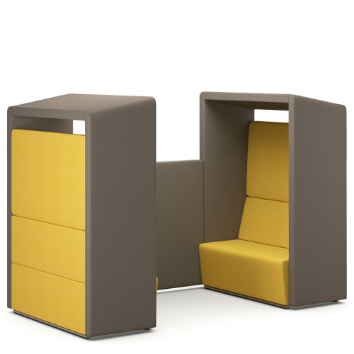 Pledge Fifteen Four Seater Pod Meeting Booth