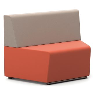Pledge Fifteen Low Back 45 Degree Internal Modular Seat Unit