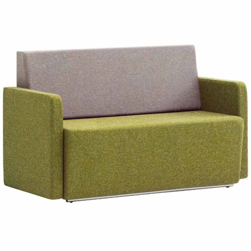 Pledge Fifteen Low Back Two Seater Sofa