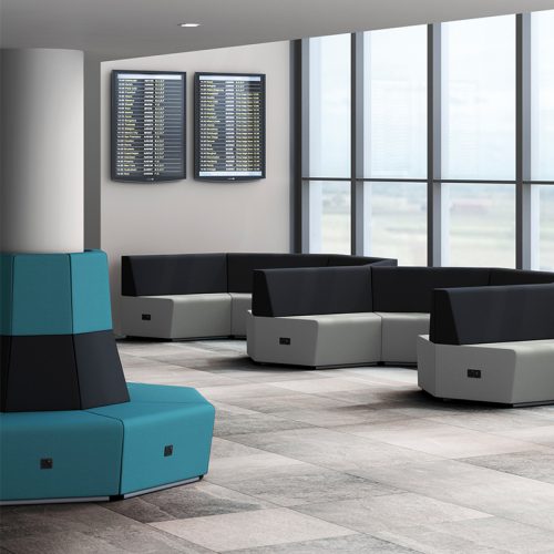 Pledge Fifteen Modular Seating Range with Power Units