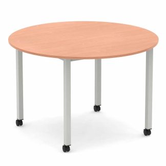 Henley Frame 1200mm Round Mobile Meeting Table