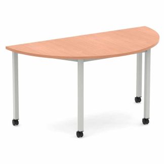 Henley Frame 1600mm Semi Circular Mobile Meeting Table