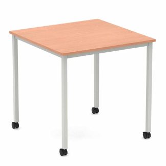 Henley Frame 800mm Square Mobile Meeting Table