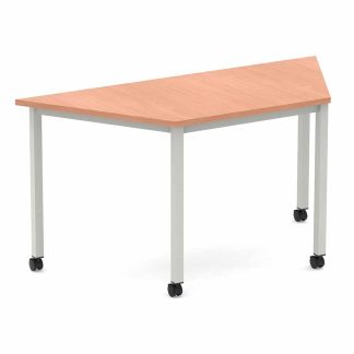 Henley Frame Trapezoidal Mobile Meeting Table