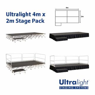 Gopak Ultralight 4m x 2m Stage Package