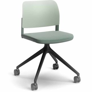 Pledge Ciao Swivel Chair with Upholstered Seat