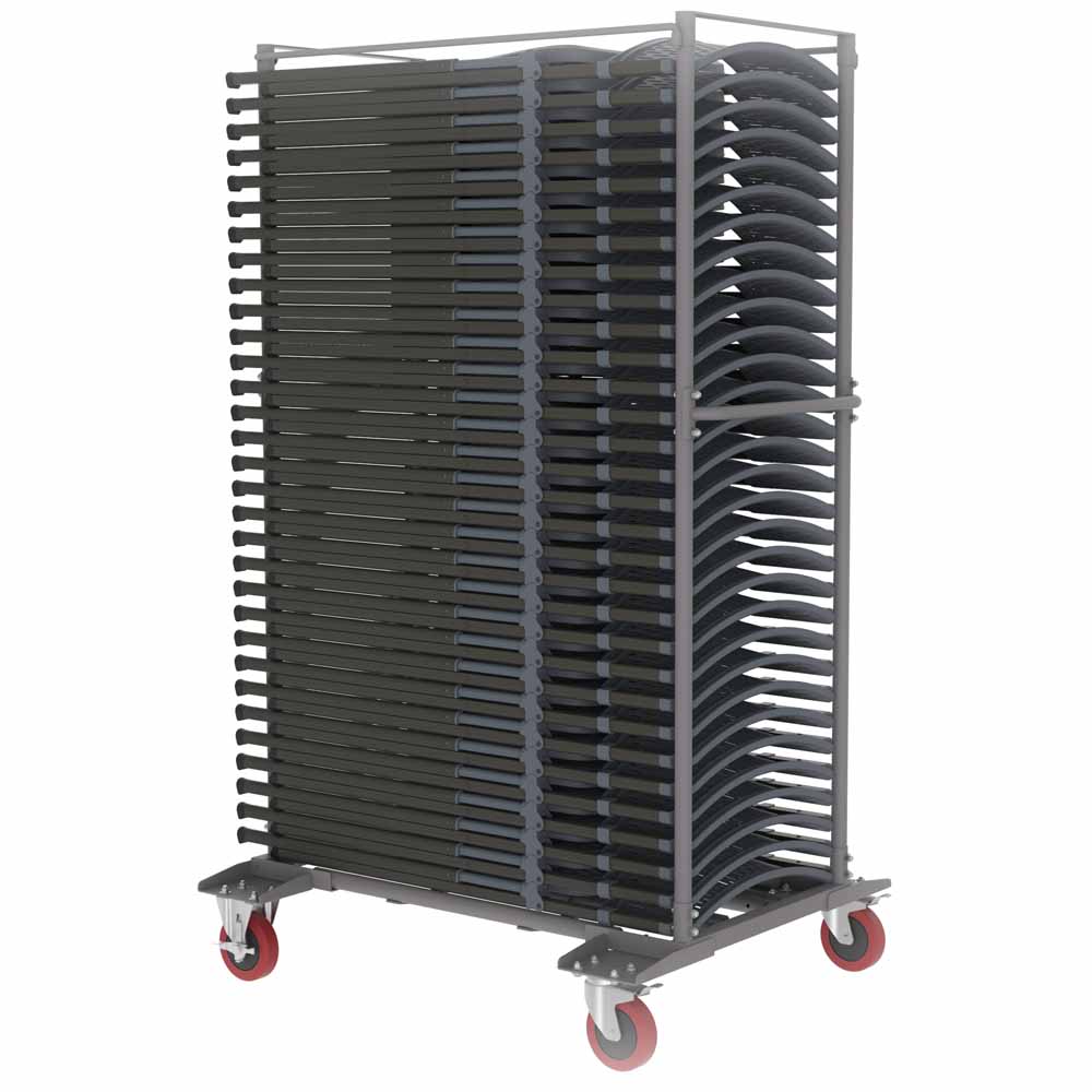 Aran Indoor Outdoor Folding Chair Trolley