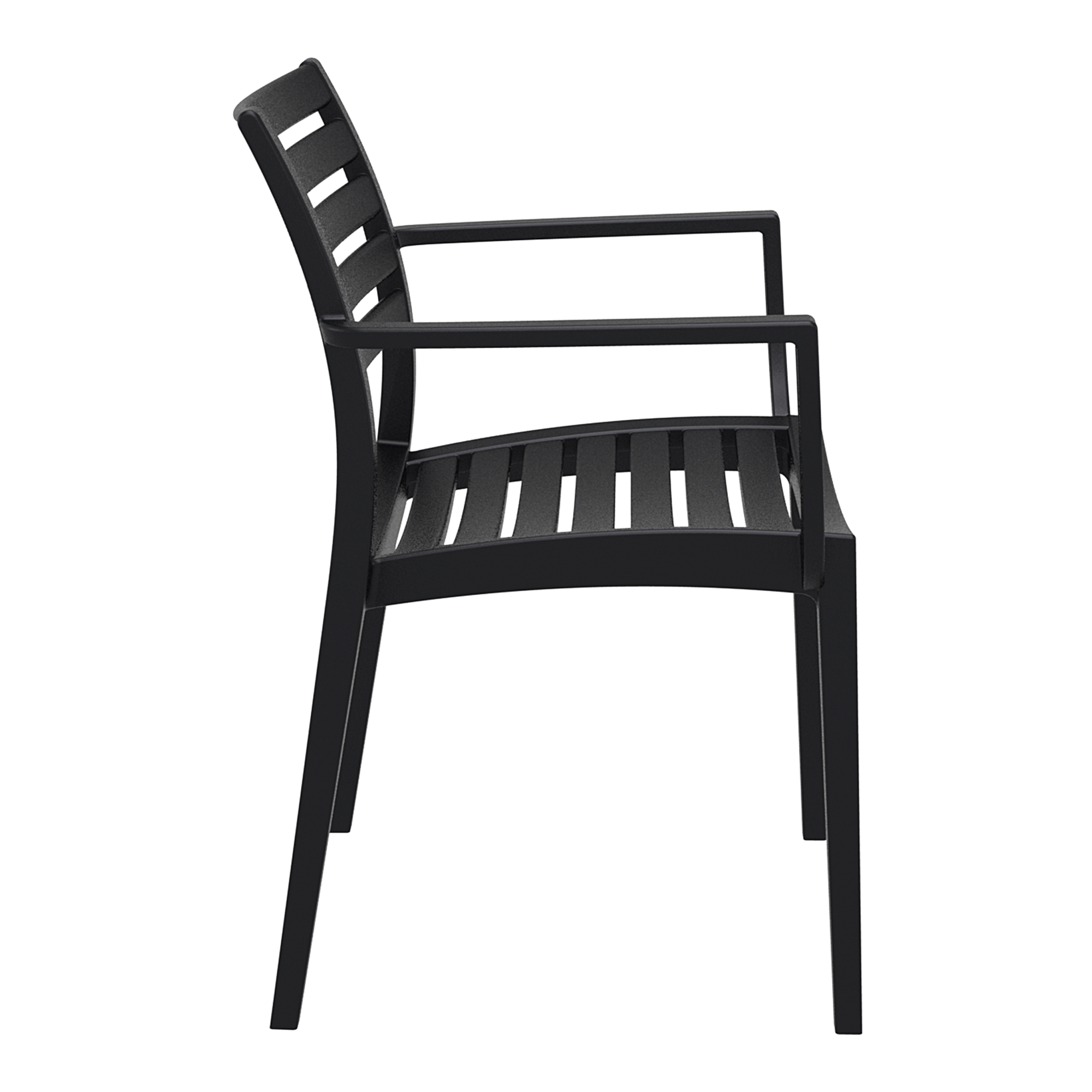 Artemis Armchair side view