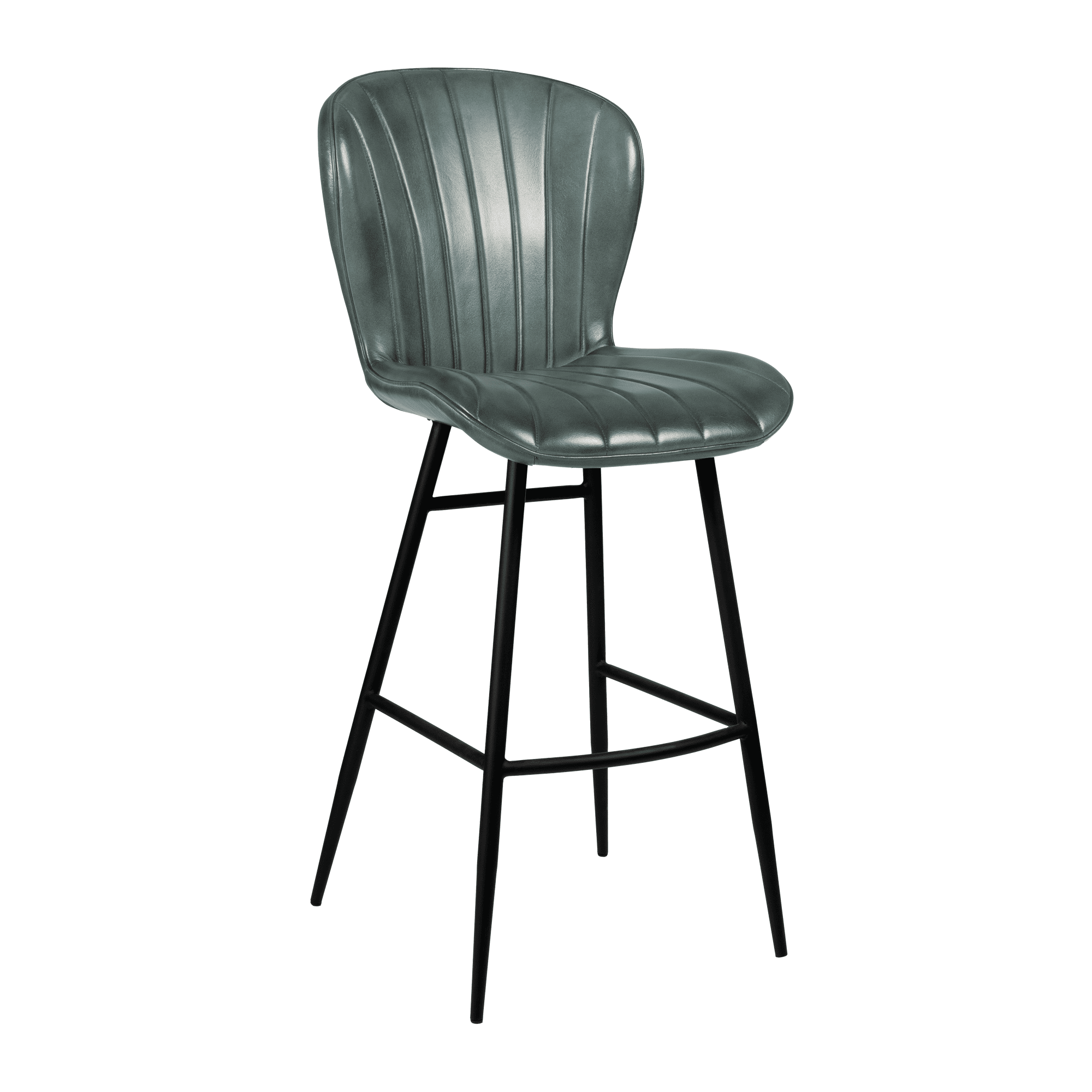 Lars Leather Bar Stool