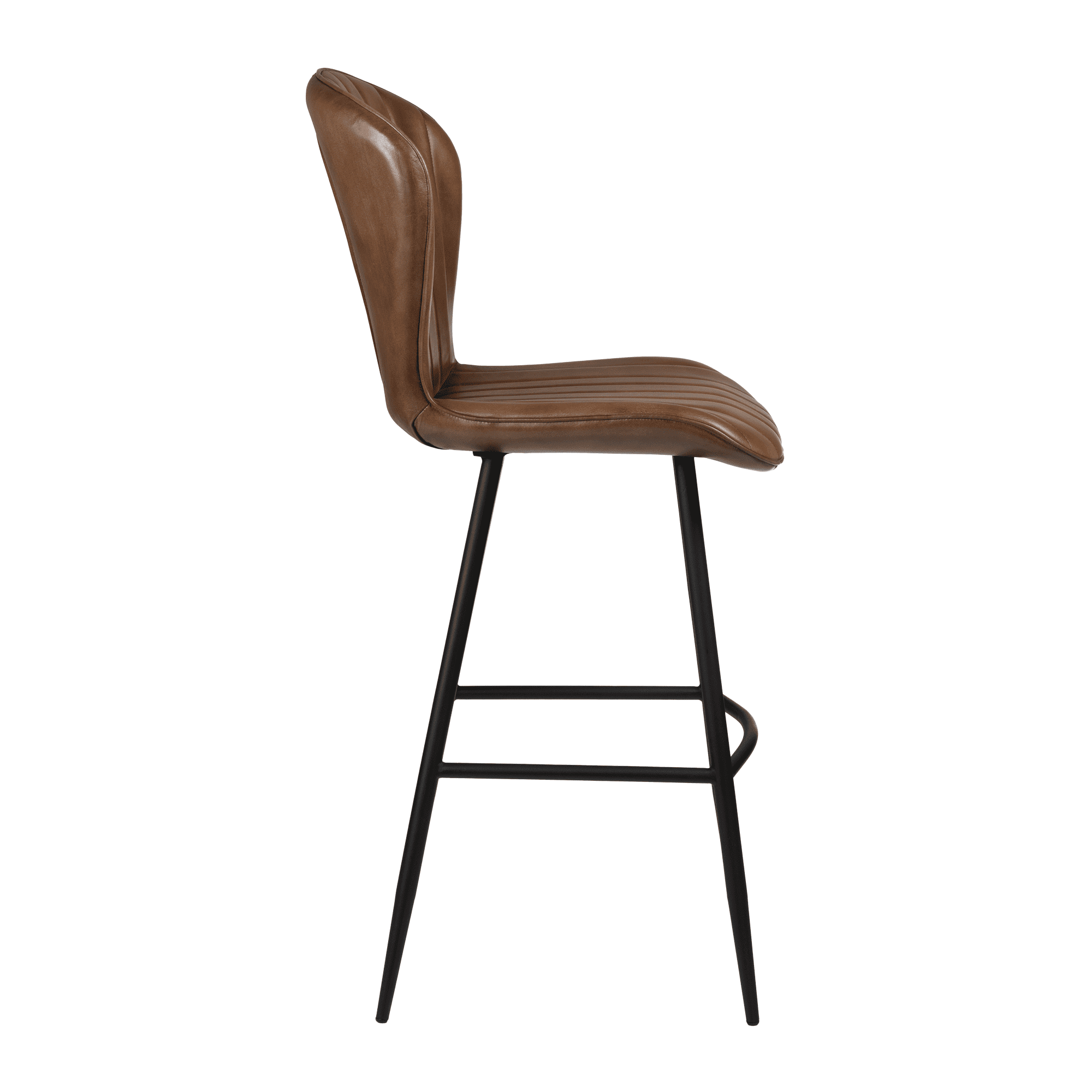 Lars Leather Bar Stool