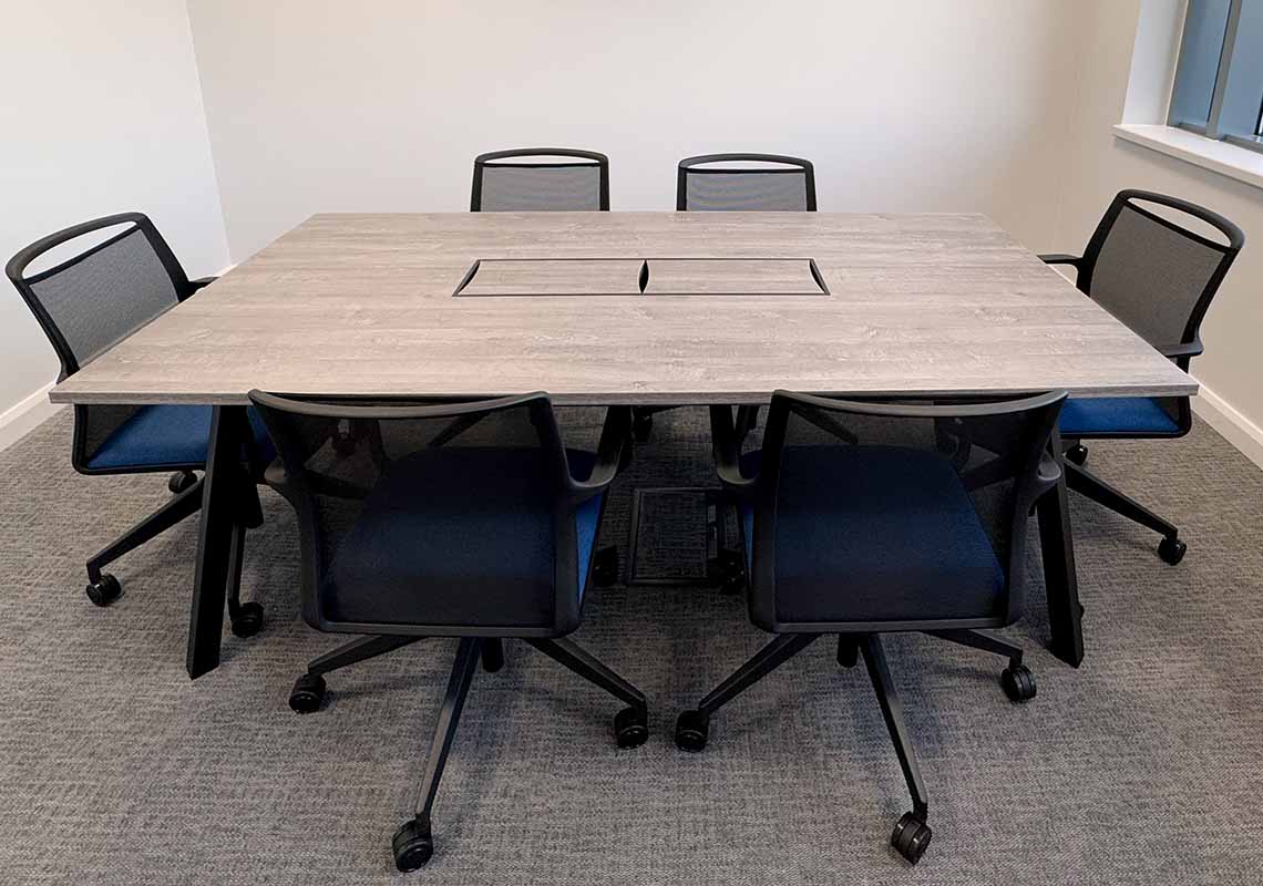 Stockholm Meeting Table with Power Units